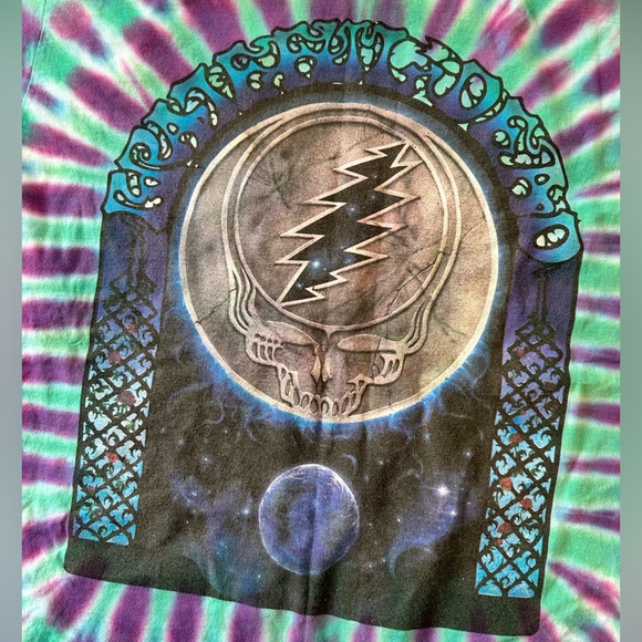 Grateful Dead 30 Years Vintage T-Shirt. Tie Dye. Great Condition. Size Large. - Picture 4 of 5